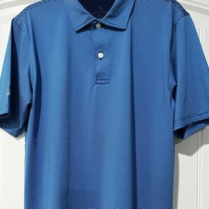Brooks Brothers Boys Performance Series Stripe Polo Shirt - Youth Large